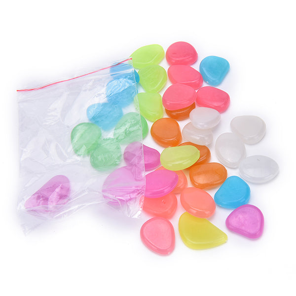 Luminous Pebbles Garden Decoration