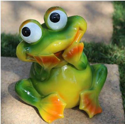 Simulated Frog Sculpture